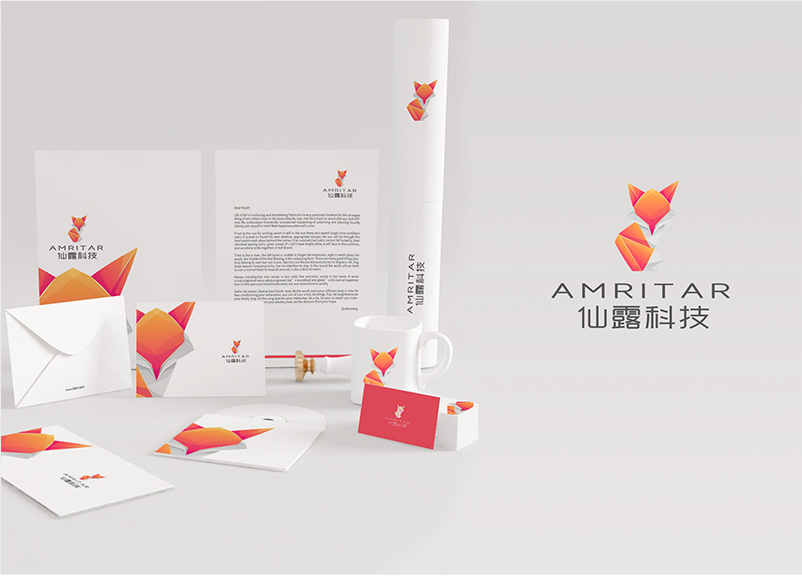 仙露科技設(shè)計品牌標(biāo)志和APP交互及界面設(shè)計